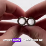 Неодимовые магнитные кольца 15х10х2 мм набор 15 шт